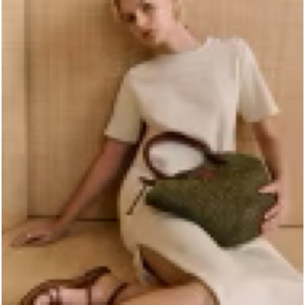 Sezane Emy Dress Cream - Size M - Like New